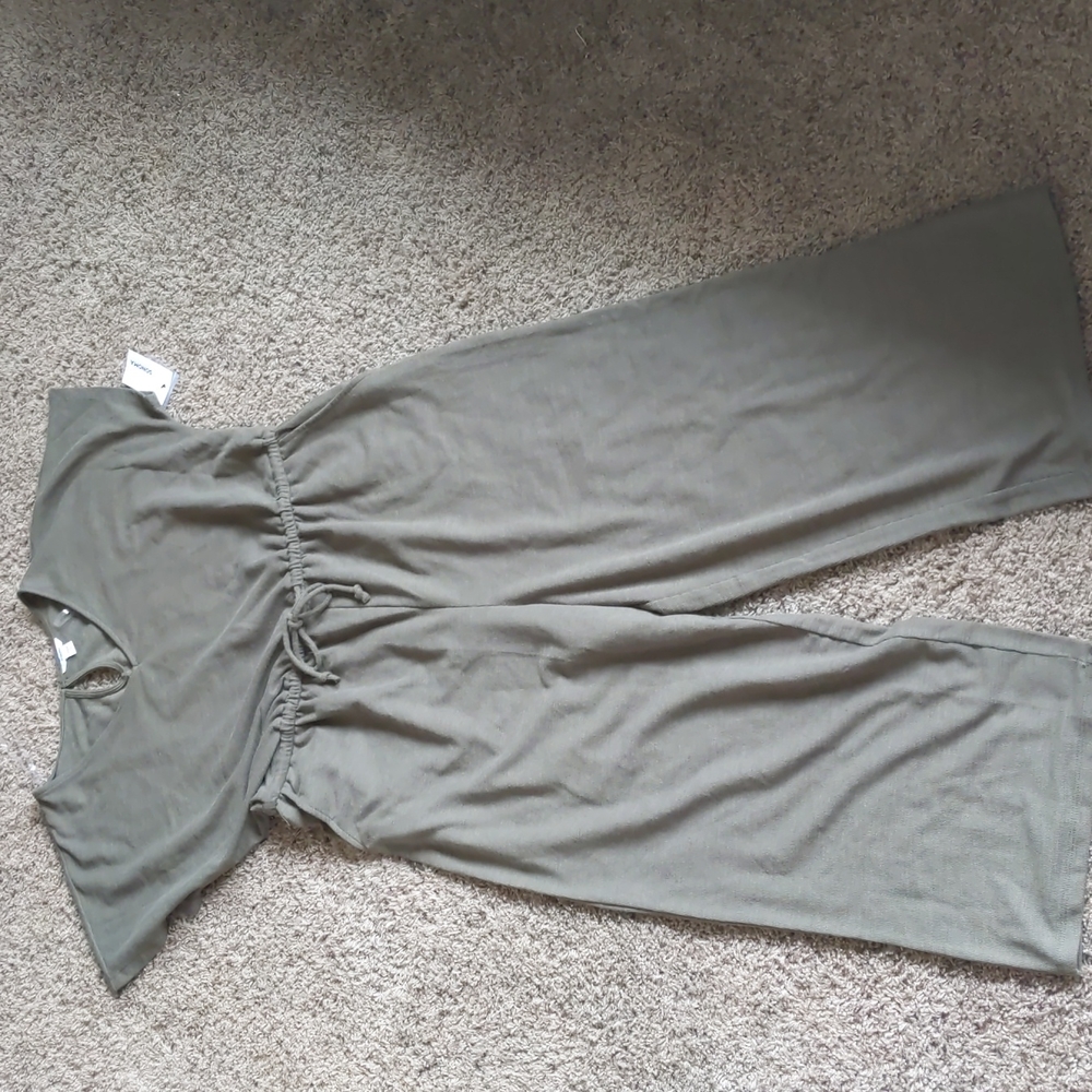 SONOMA Olive Green Jumpsuit